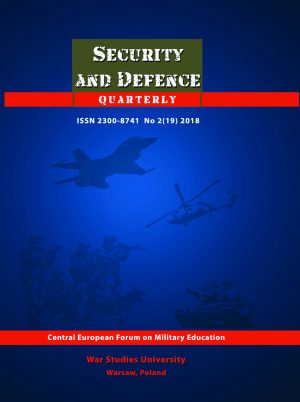 Security and Defence Quarterly Nr 2 (19) 2018