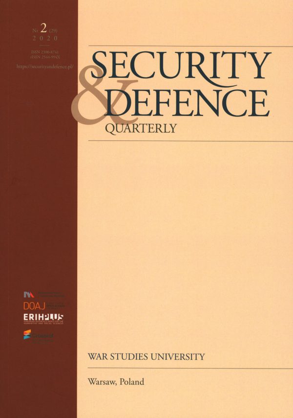 Security and Defence Quarterly Nr 2 (29) 2020