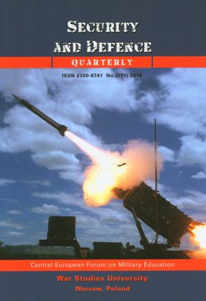 Security and Defence Quarterly Nr 2 (11) 2016