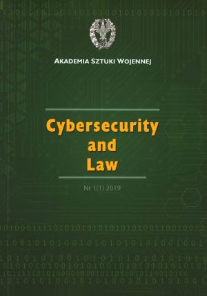 Cybersecurity and Law Nr 1(1) 2019