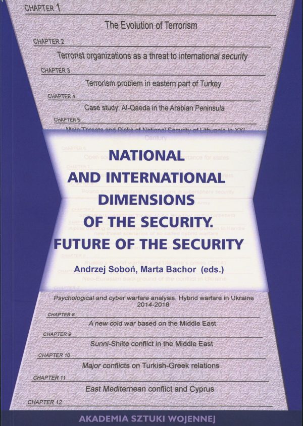 National and International Dimensions of the Security. Future of the Security