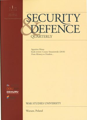 Security and Defence Quarterly Nr 1 (28) 2020