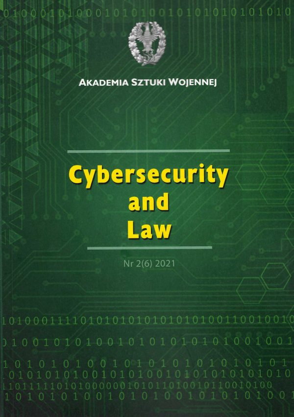 Cybersecurity and Law Nr 2(6) 2021