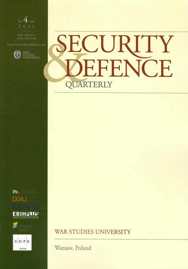 Security & Defence. Nr 4(36)2021