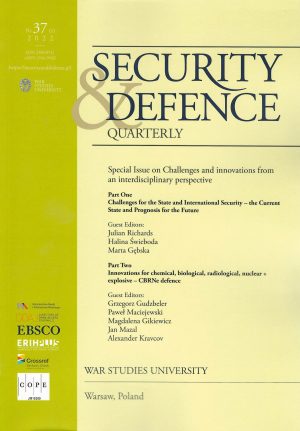 Security & Defence Nr 37(1)2022