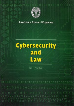 Cybersecurity and Law Nr 1(7) 2022