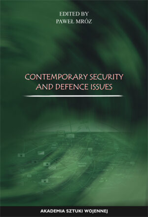 Okładka książki Contemporary security and defence issues, Redakcja Paweł Mróz