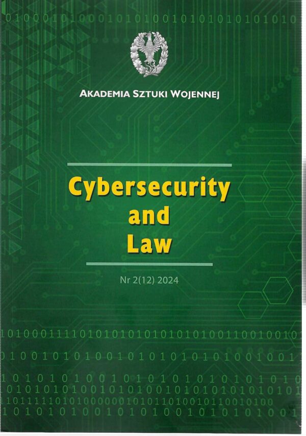 Cybersecurity and Law Nr 2 (12) 2024