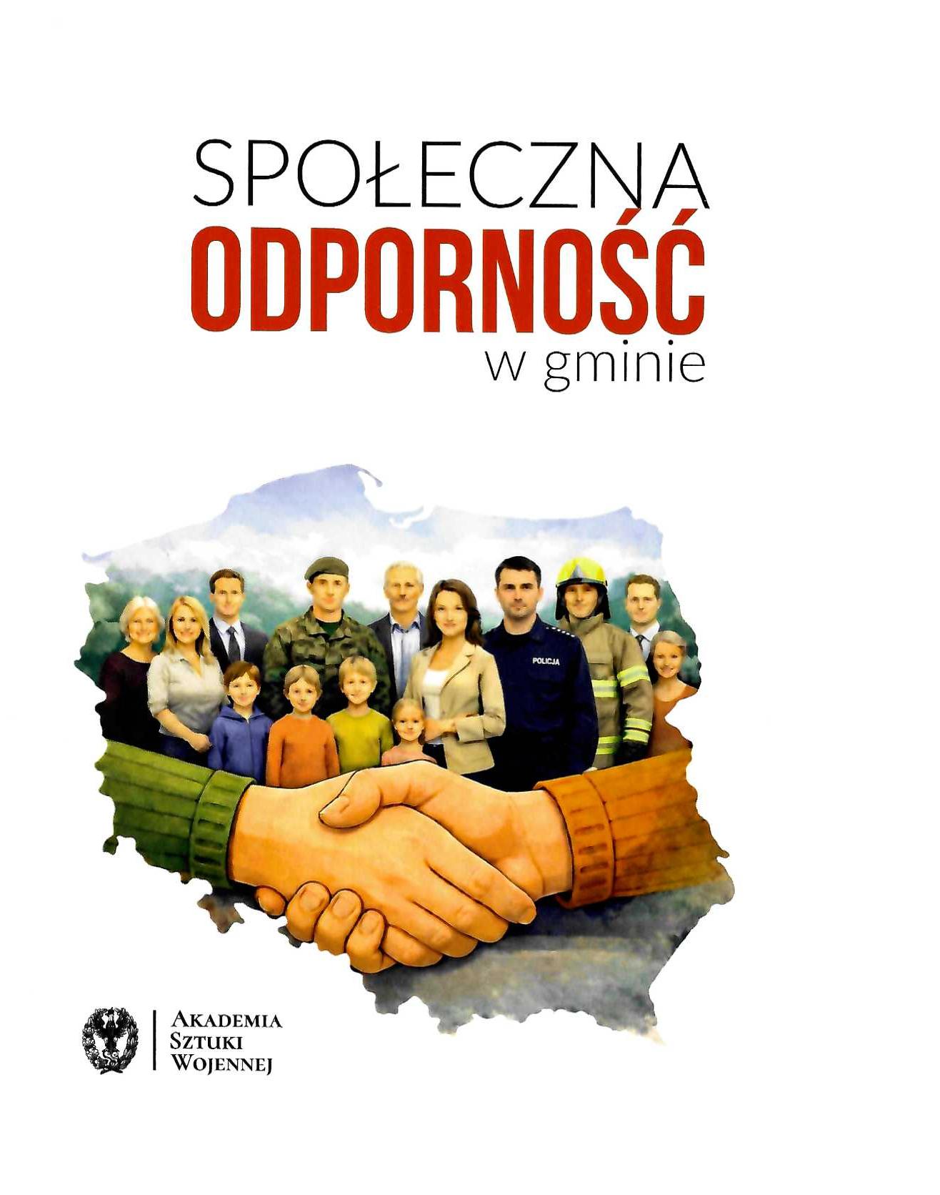 Okładka książki Społeczna odporność w gminie, Redakcja naukowa Andrzej Soboń