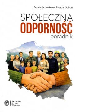 Okładka książki Społeczna odporność w gminie. Poradnik, Redakcja naukowa Andrzej Soboń